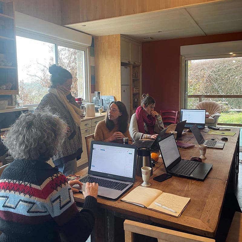 un site pour un coworking en aveyron