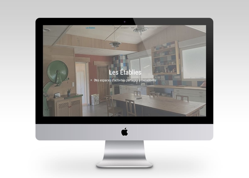 Création d'un site internet pour un coworking